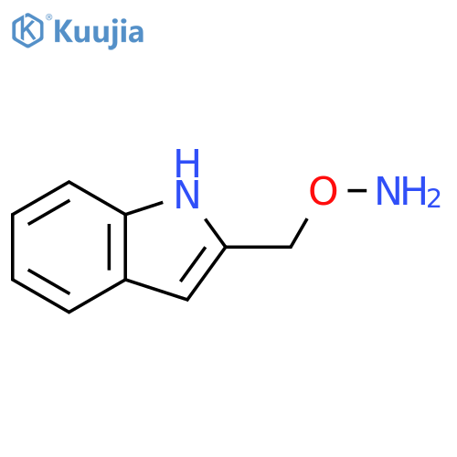 O-(1H-indol-2-yl)methylhydroxylamine structure