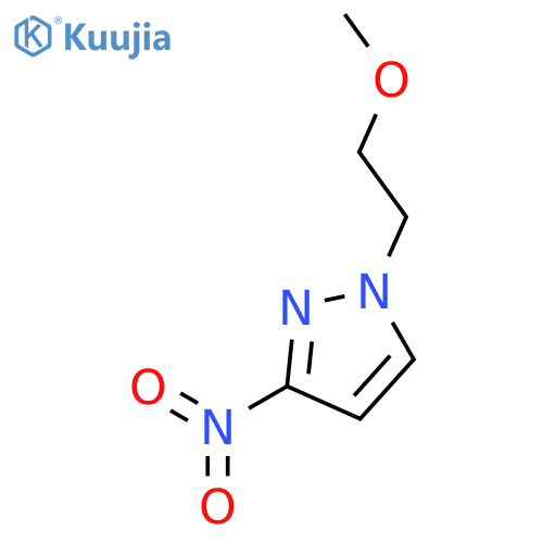 1-(2-Methoxyethyl)-3-nitro-1H-pyrazole structure