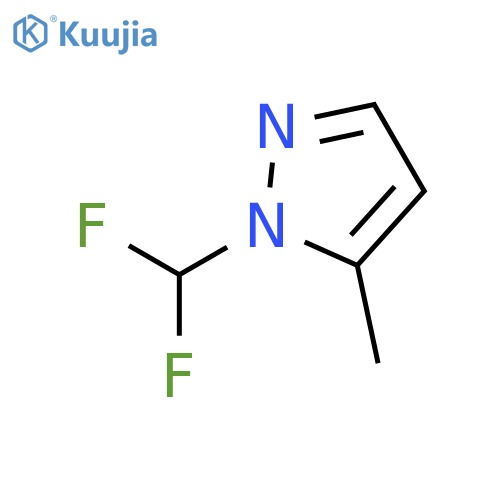 1-(Difluoromethyl)-4-iodo-5-methyl-1H-pyrazole structure