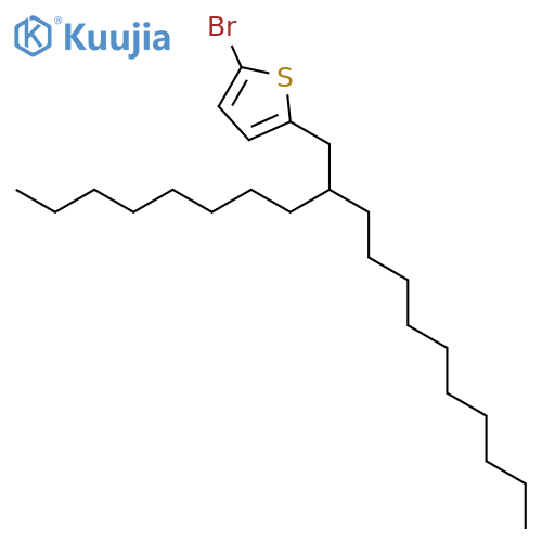 2-bromo-5-(2-octyldodecyl)thiophene structure