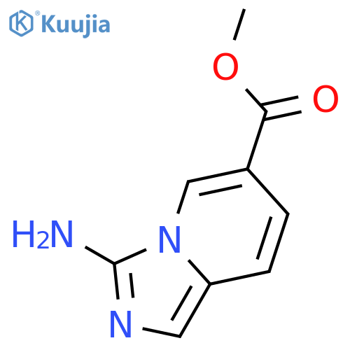 3-amino-Imidazo[1,5-a]pyridine-6-carboxylic acid methyl ester structure