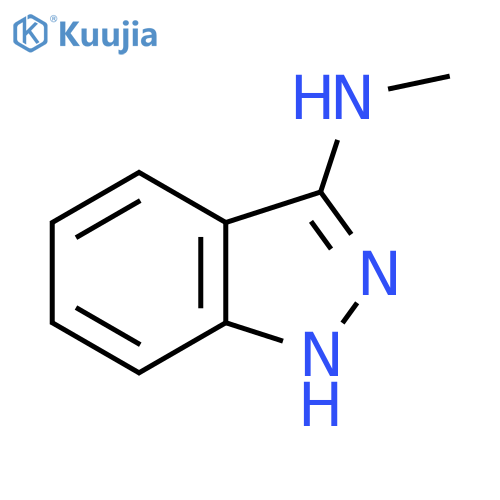 (1H-Indazol-3-yl)-methyl-amine structure