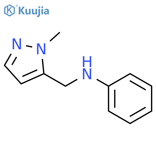 N-(1-methyl-1H-pyrazol-5-yl)methylaniline structure