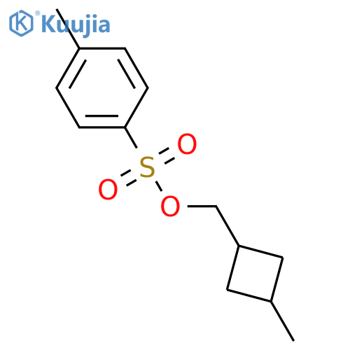 Toluene-4-sulfonic acid 3-methyl-cyclobutylmethyl ester structure