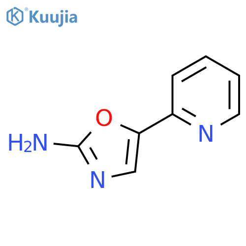 5-(pyridin-2-yl)-1,3-oxazol-2-amine structure