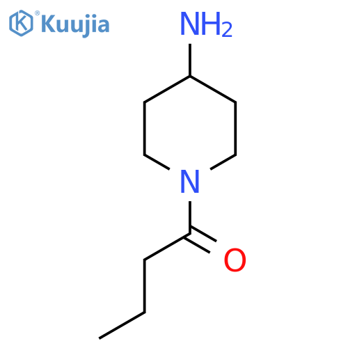 1-(4-Aminopiperidin-1-YL)butan-1-one structure