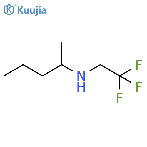 (pentan-2-yl)(2,2,2-trifluoroethyl)amine structure