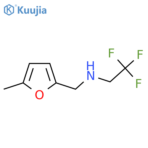 2,2,2-trifluoro-N-((5-methylfuran-2-yl)methyl)ethan-1-amine structure