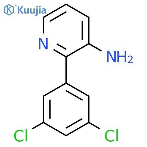 2-(3,5-Dichlorophenyl)pyridin-3-amine structure