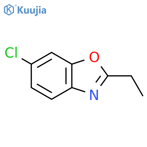 6-Chloro-2-ethyl-benzooxazole structure