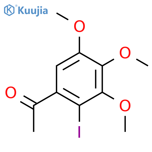 1-(2-iodo-3,4,5-trimethoxyphenyl)ethanone structure