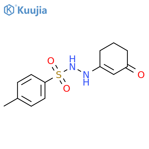 4-methyl-N'-(3-oxocyclohex-1-en-1-yl)benzene-1-sulfonohydrazide structure