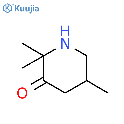 3-Piperidinone,2,2,5-trimethyl- structure