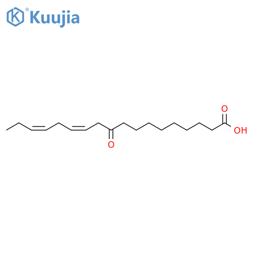 12,15-Octadecadienoic acid, 10-oxo-, (12Z,15Z)- structure