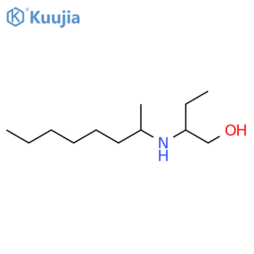 2-(octan-2-yl)aminobutan-1-ol structure