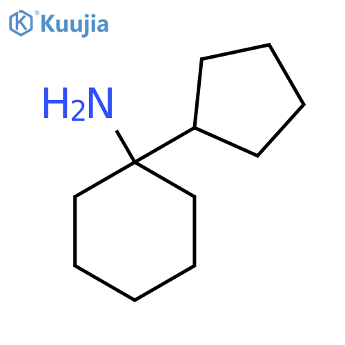 1-cyclopentylcyclohexan-1-amine structure