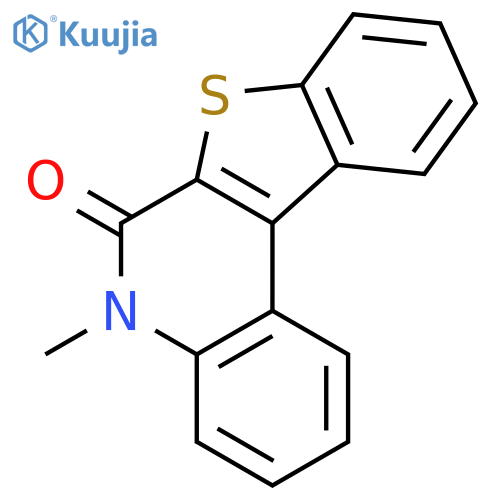 [1]Benzothieno[2,3-c]quinolin-6(5H)-one, 5-methyl- structure