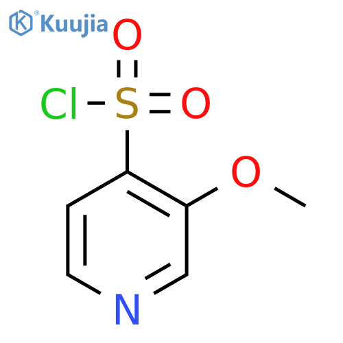 3-Methoxypyridine-4-sulfonyl chloride structure