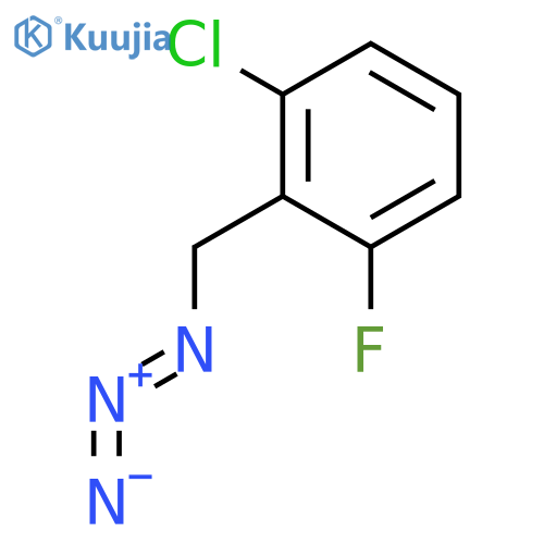 2-(azidomethyl)-1-chloro-3-fluorobenzene structure