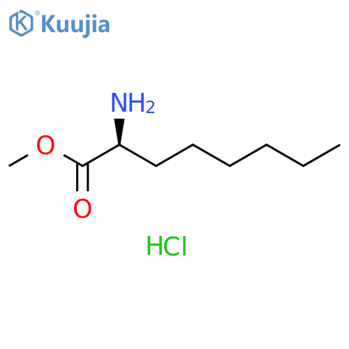 (S)-Methyl 2-aminooctanoate HCl structure