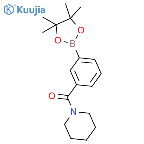 3-(Piperidine-1-carbonyl)phenylboronic Acid Pinacol Ester structure