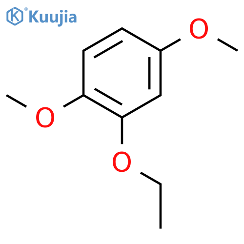 Benzene,2-ethoxy-1,4-dimethoxy- structure