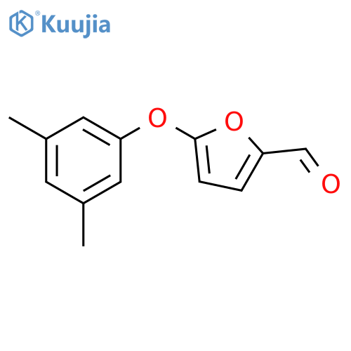 5-(3,5-Dimethyl-phenoxy)-furan-2-carbaldehyde structure