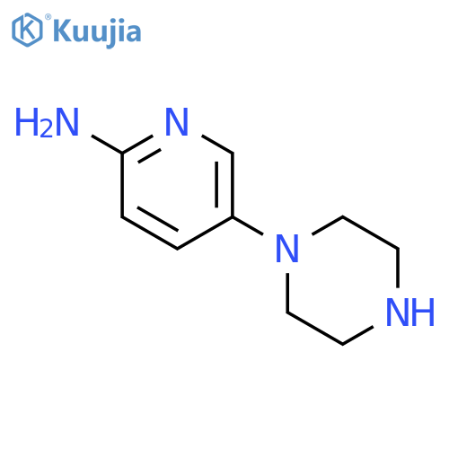 5-(Piperazin-1-yl)pyridin-2-amine structure