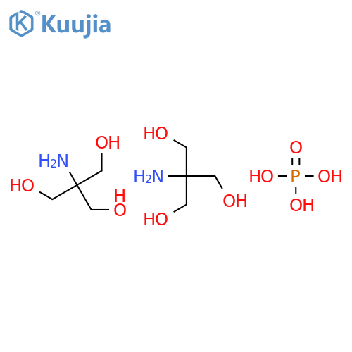 DI[TRIS(HYDROXYMETHYL)AMINOMETHANE] PHOSPHATE structure