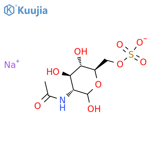N-Acetyl-D-glucosamine 6-Sulfate Sodium Salt structure