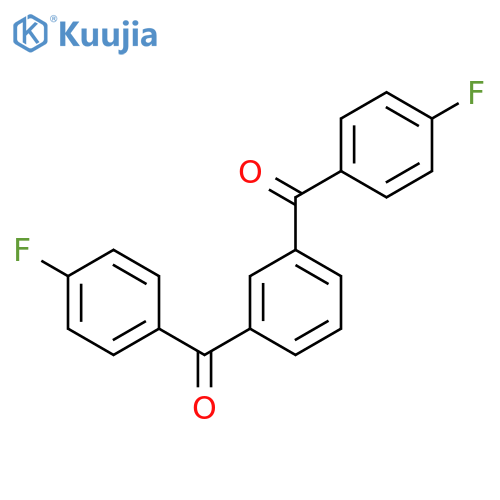 1,3-Phenylenebis((4-fluorophenyl)methanone) structure