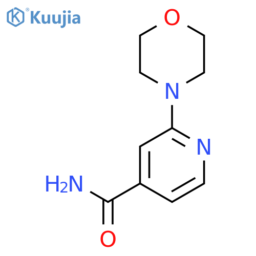 2-Morpholinoisonicotinamide structure