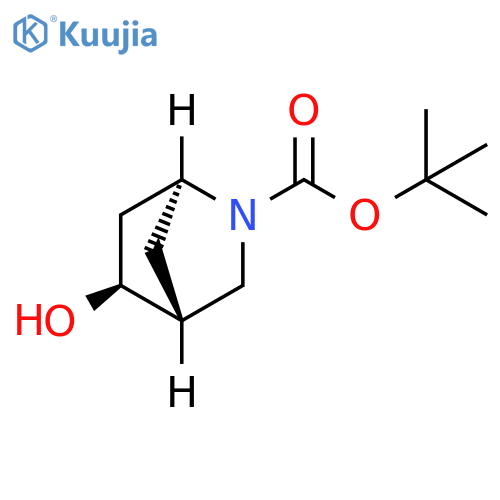 (1R,4R,5S)-Tert-Butyl 5-Hydroxy-2-Azabicyclo[2.2.1]Heptane-2-Carboxylate structure