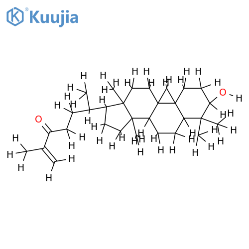 3beta-Hydroxycycloart-25-en-24-on structure