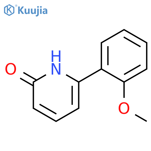 6-(2-methoxyphenyl)-1H-pyridin-2-one structure