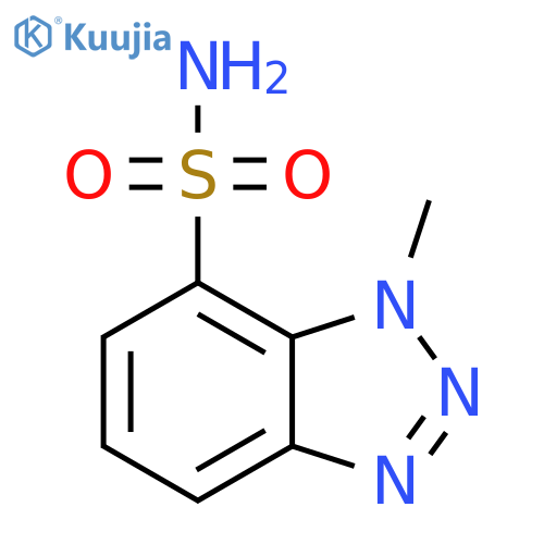 1-Methyl-1H-benzotriazole-7-sulfonamide structure