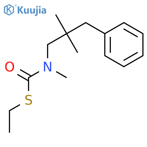 Carbamothioic acid,(2,2-dimethyl-3-phenylpropyl)methyl-, S-ethyl ester (9CI) structure