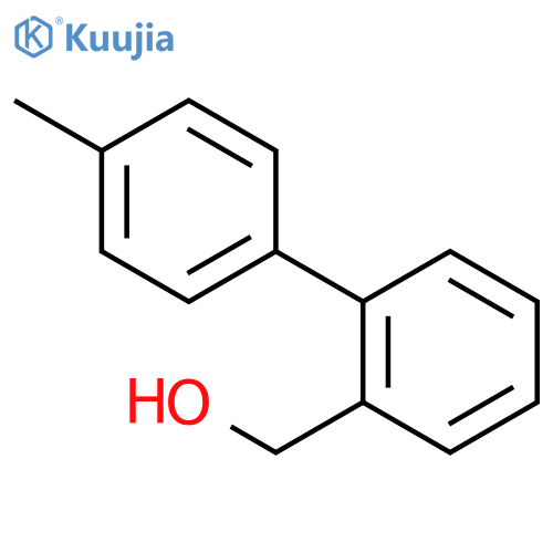 (4'-Methylbiphenyl-2-yl)-methanol structure