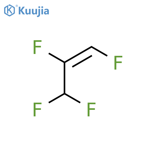 1-Propene, 1,2,3,3-tetrafluoro-, (E)- structure