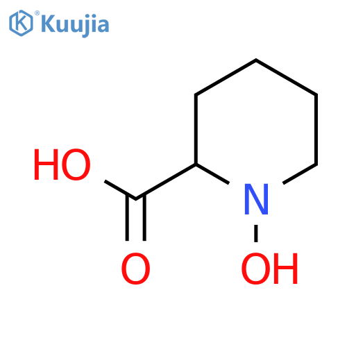 2-Piperidinecarboxylicacid, 1-hydroxy- structure
