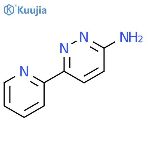 6-(2-Pyridinyl)-3-pyridazinamine structure