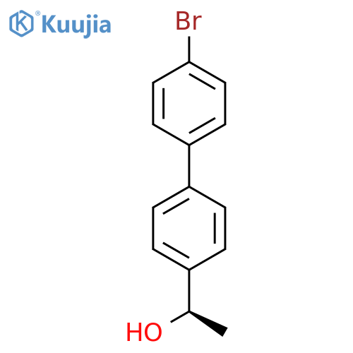 (1R)-1-4-(4-bromophenyl)phenylethan-1-ol structure