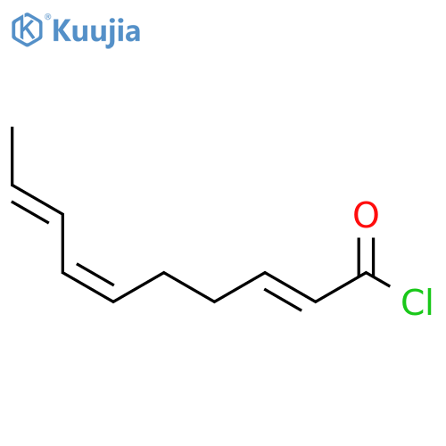 (2E,6Z,8E)-2,6,8-Decatrienoyl Chloride structure