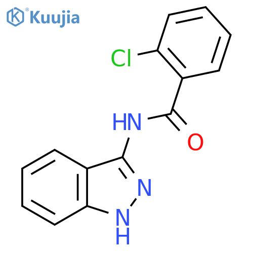 2-Chloro-N-(1H-indazol-3-yl)benzamide structure