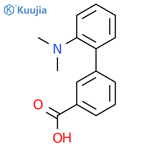 2'-(Dimethylamino)biphenyl-3-carboxylic acid structure