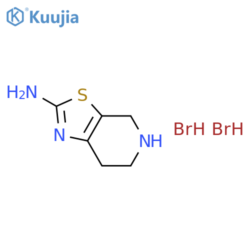 4,5,6,7-Tetrahydrothiazolo5,4-cpyridin-2-amine Dihydrobromide structure