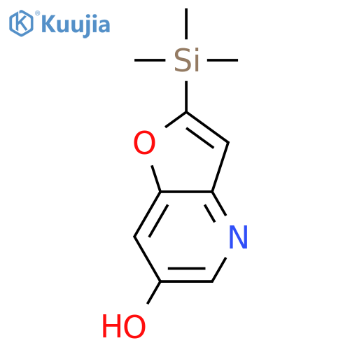 2-(Trimethylsilyl)furo3,2-bpyridin-6-ol structure