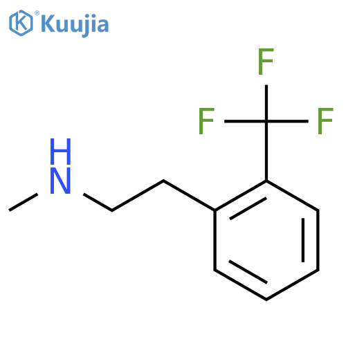 methyl({2-2-(trifluoromethyl)phenylethyl})amine structure