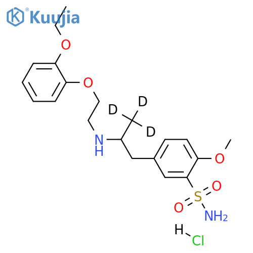 rac Tamsulosin-d3 Hydrochloride structure