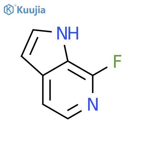 7-fluoro-1h-pyrrolo[2,3-c]pyridine structure